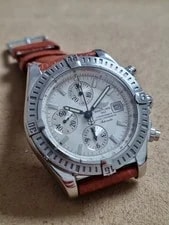 Breitling — Breitling Chronomat Evolution Silver Dial Chrono Automatic 44 Steel A13356 — Watch — resale