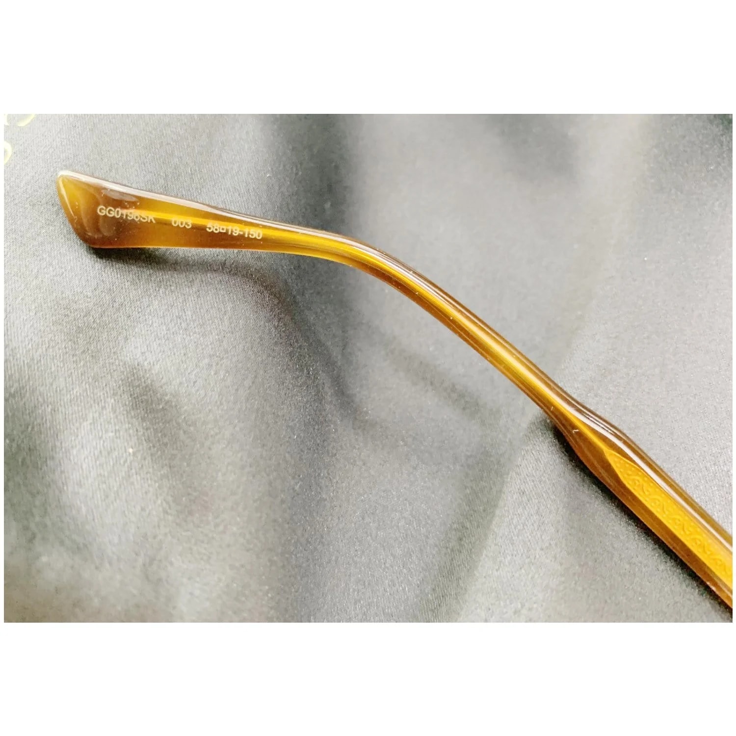 Gucci GG0196SK 003 Havana Frame Sunglasses Lens 4