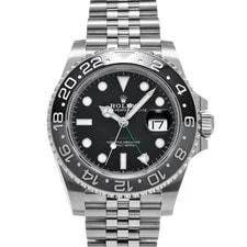 Rolex — Rolex GMT-Master II 126710GRNR 40mm Stainless Steel Black #WW3328 — Watch — resale