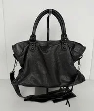 Balenciaga Classic the City Studded Medium in Dark S07 2