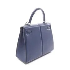 Hermes Kelly Padded 25 Saphir Vaux #RC033 2