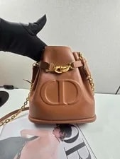 Dior Medium C’est CD Embossed Saddle Bucket 2