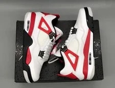 Jordan — New Jordan 4 Basketball Shoes Mid-Top — Sneaker — resale