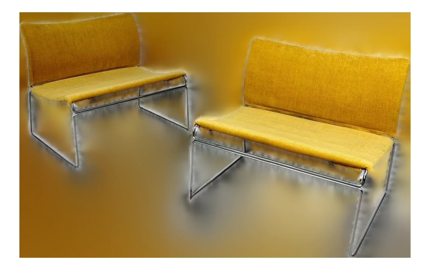 Cassina — Saghi Armchairs By Kazuhide Takahama for Cassina, Italy, 1960s, Set of 2 — Furniture — resale