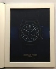 Audemars Piguet Chronograph Catalog Edged Embossed Logo From Japan 3