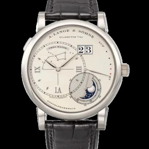 Worldofluxuryus — A. Lange & Söhne Grand Lange 1 “Luna Mundi” 18K White Gold ’s — Watch — resale