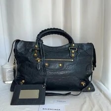 Balenciaga — Balenciaga Studded Detachable Mirror - Excellent #18IA388 — Handbag — resale