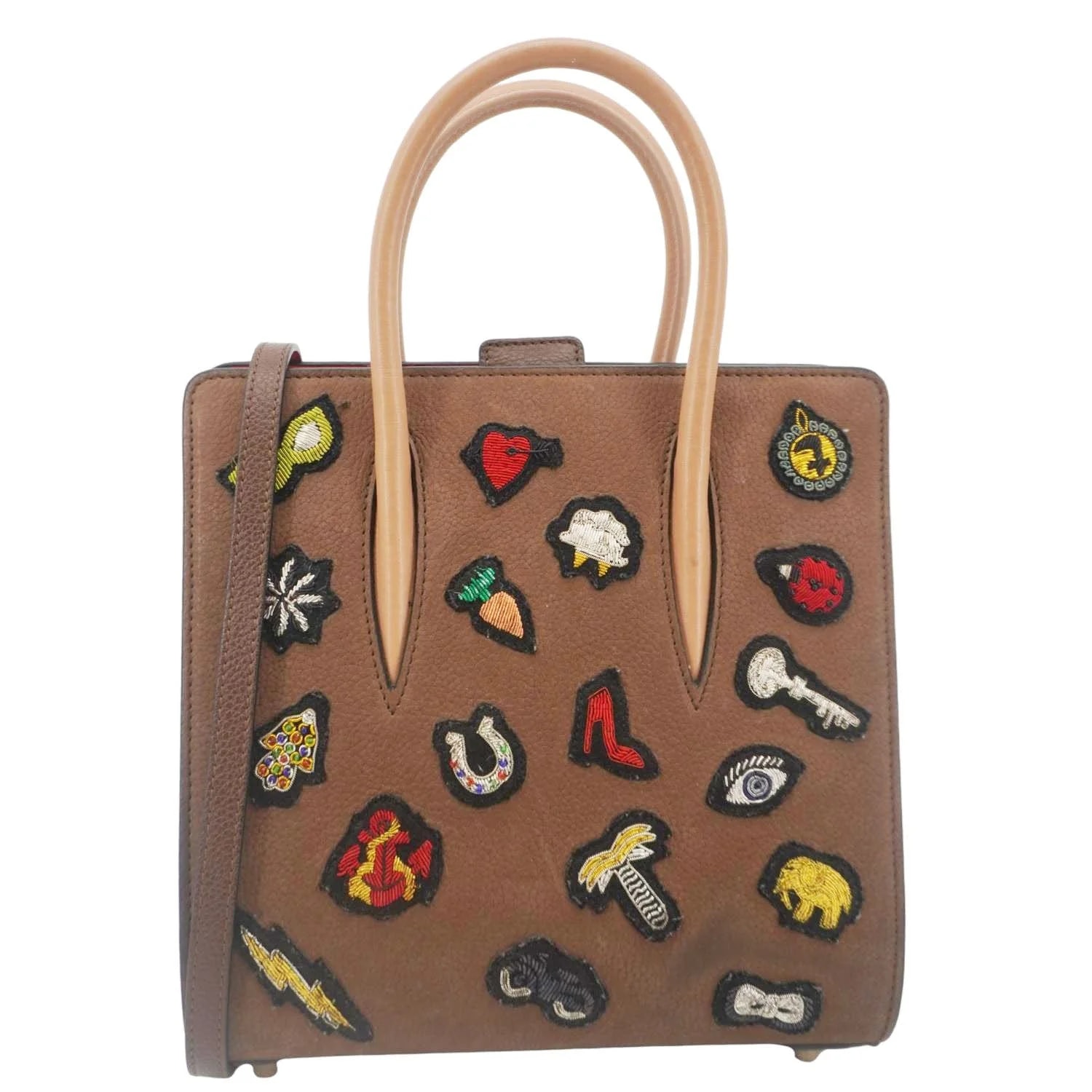 Christian Louboutin — Christian Louboutin Paloma Small Patches Top Handle — Handbag — resale