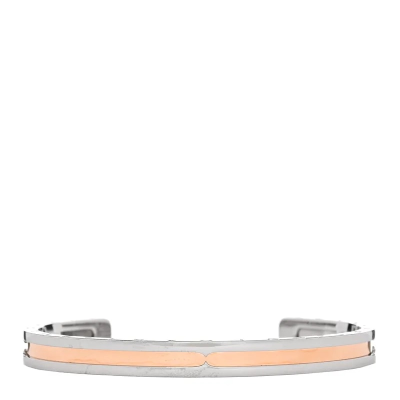Bulgari — 18K Rose Gold B.Zero1 Cuff S — Jewelry — resale