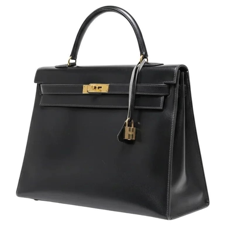 Hermès — Hermès Calf Retourne Kelly 35 Sac À Dépêches — Handbag — resale
