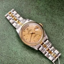 Tudor Linen Champagne Dial 76213 Prince Date Automatic 36mm Day 3