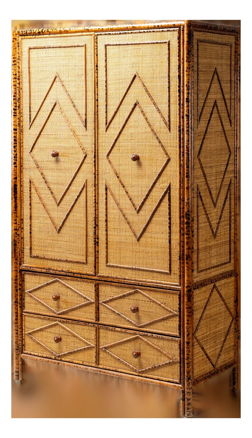 1970s Tortoiseshell & Wardrobe — Furniture — resale