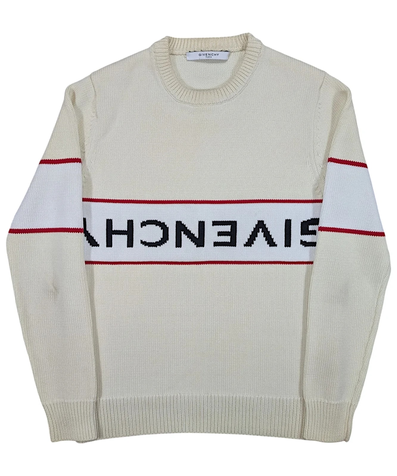 Givenchy — Givenchy Upside Down Reverse Logo Sweater — streetwear — resale