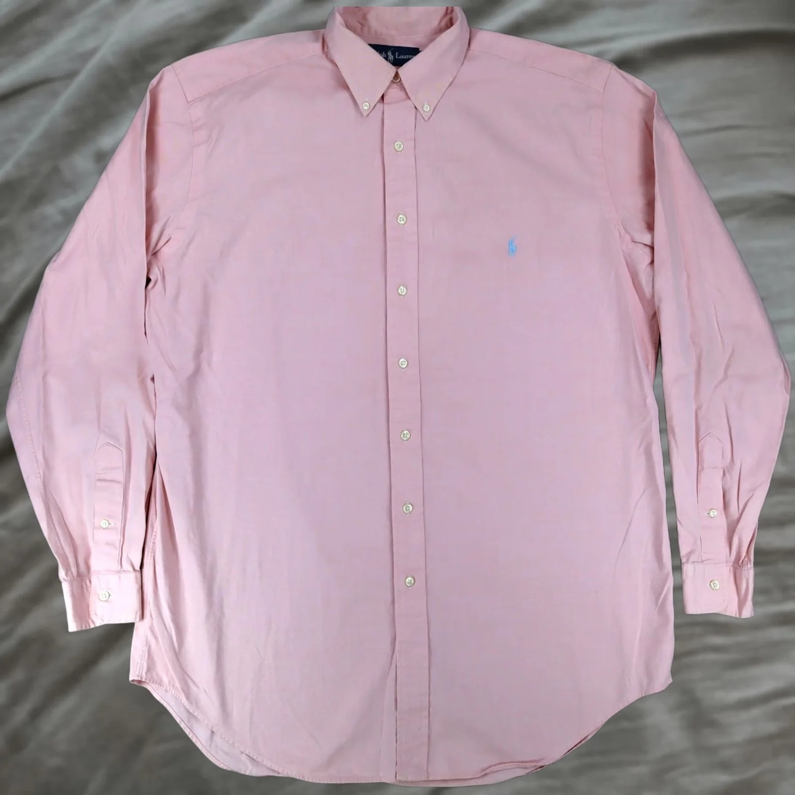 Polo Ralph Lauren — Polo Ralph Lauren Cotton Long Sleeve Button Down Shirt 16.5 Tall Regular — streetwear — resale