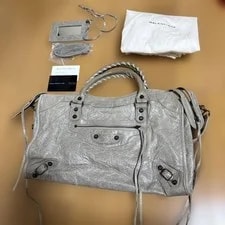 Balenciaga — Balenciaga the City Motorcycle Guarantee Card Dust — Handbag — resale