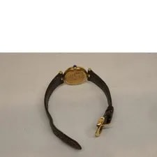 Cartier 925 Must Vendome Vermeil Leather Belt QZ 025 B Rank 92 From Japan 4