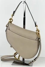Christian Dior Saddle Medium in Warm Grained 2023 E-3 2