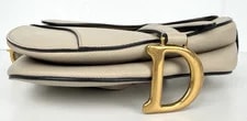 Christian Dior Saddle Medium in Warm Grained 2023 E-3 4
