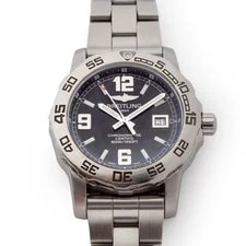 Breitling Colt 44 A74387 44mm Black Arabic Dial Stainless Steel B&P