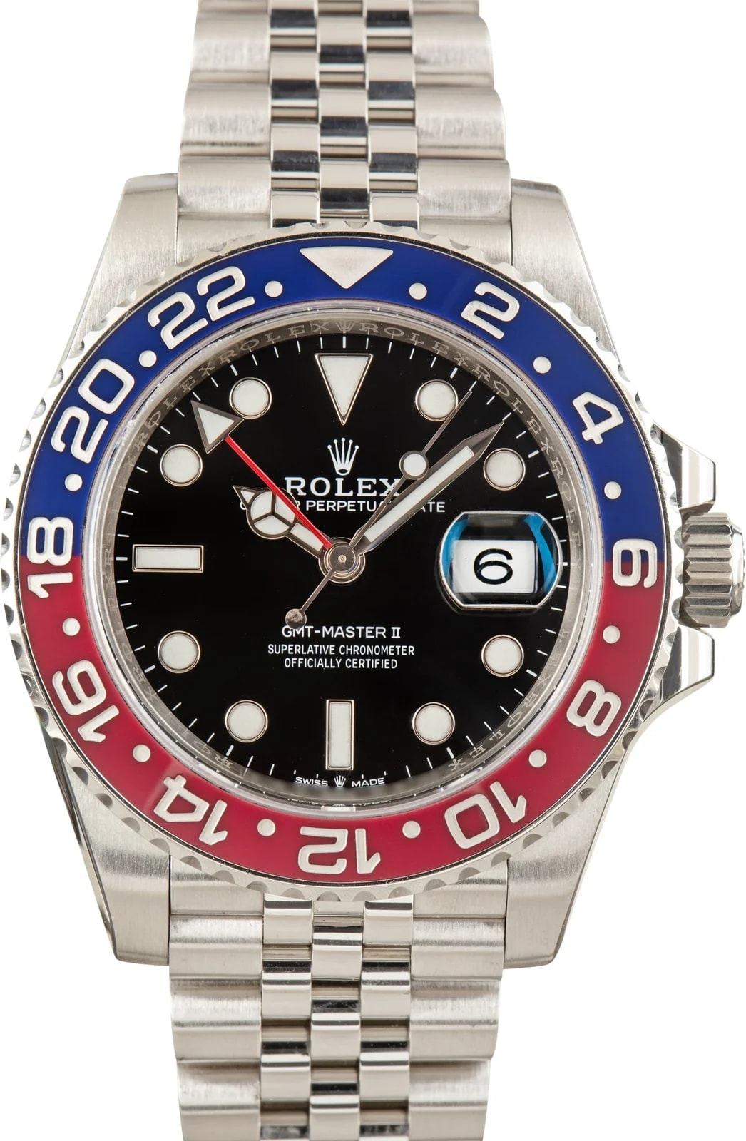 Rolex — Rolex GMT-Master II Red & Blue Pepsi Ref 126710BLRO — Watch — resale