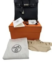 Hermes Birkin 25 With Palladium Hardware 3