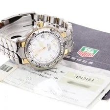TAG Heuer 6000 Series Chronometer WH5151-K1 White Dial Automatic 's_961385 2