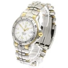 TAG Heuer 6000 Series Chronometer WH5151-K1 White Dial Automatic 's_961385 3