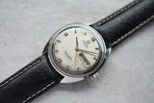 1960s Omega Seamaster Cosmic Automatic Silver Dial Leather 2