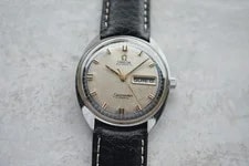 1960s Omega Seamaster Cosmic Automatic Silver Dial Leather 4