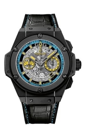 Worldofluxuryus — Hublot King Power Unico Black Ceramic — Watch — resale