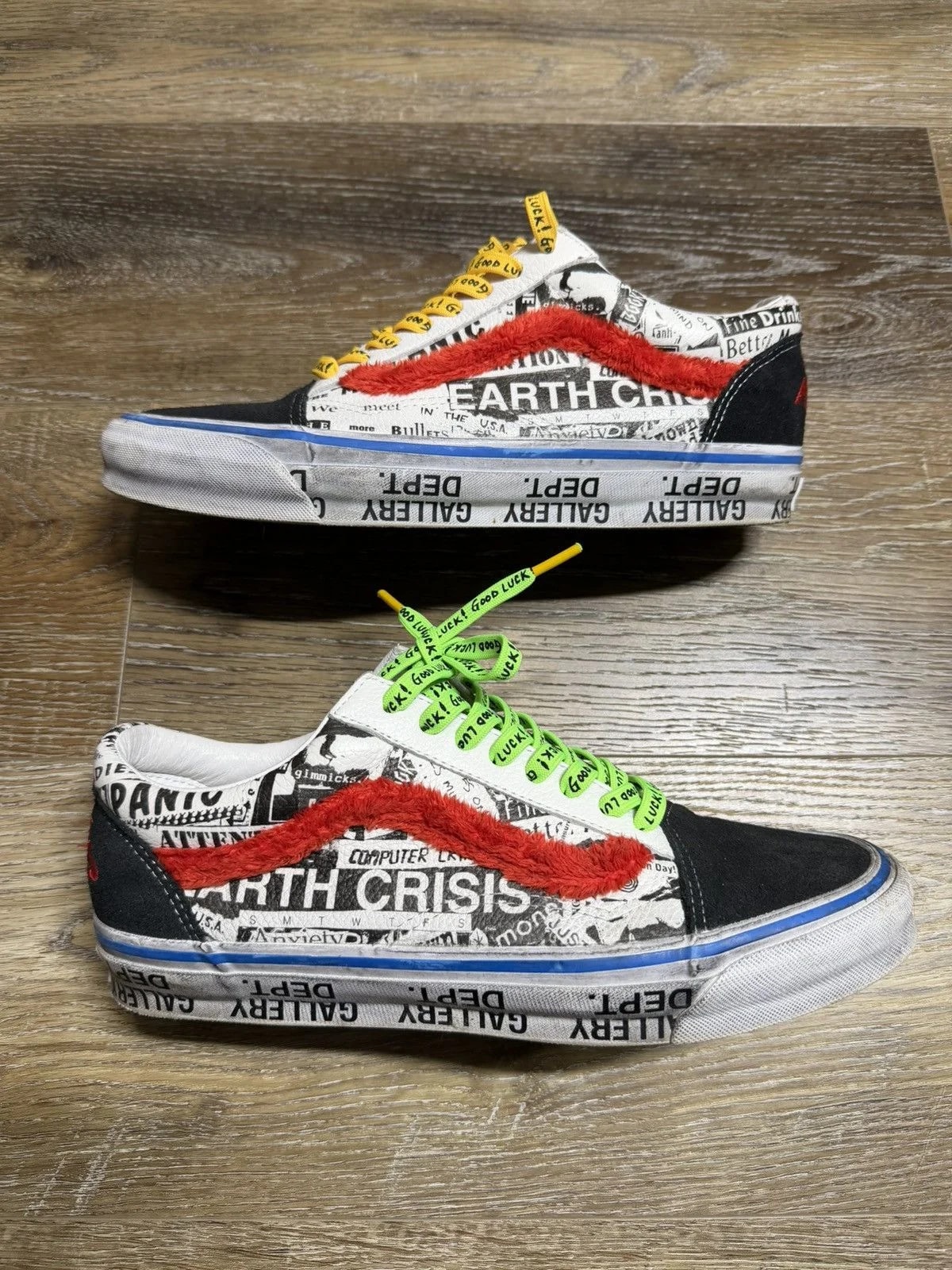 Vans — Vans X Gallery Dept. Old Skool — Sneaker — resale