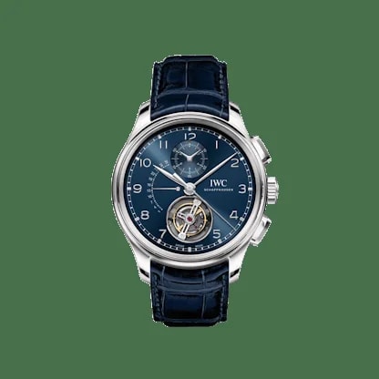 IWC Schaffhausen — IWC Schaffhausen Explore All Portugieser Tourbillon Rétrograde Chronograph — Watch — resale