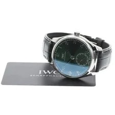 IWC — IWC Portugieser IW358310 40mm SS Green #C18509 — Watch — resale