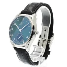 IWC Portugieser IW358310 40mm SS Green #C18509 2