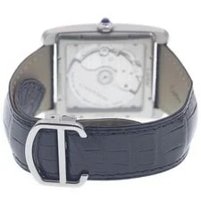 Cartier Tank MC LM WSTA0010 34mm SS Navy #C17183 3