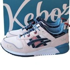 Asics — 8.0US With Box Asics Keboz Gel-Lyte III OG Us8Almond Three Sneake — Sneaker — resale