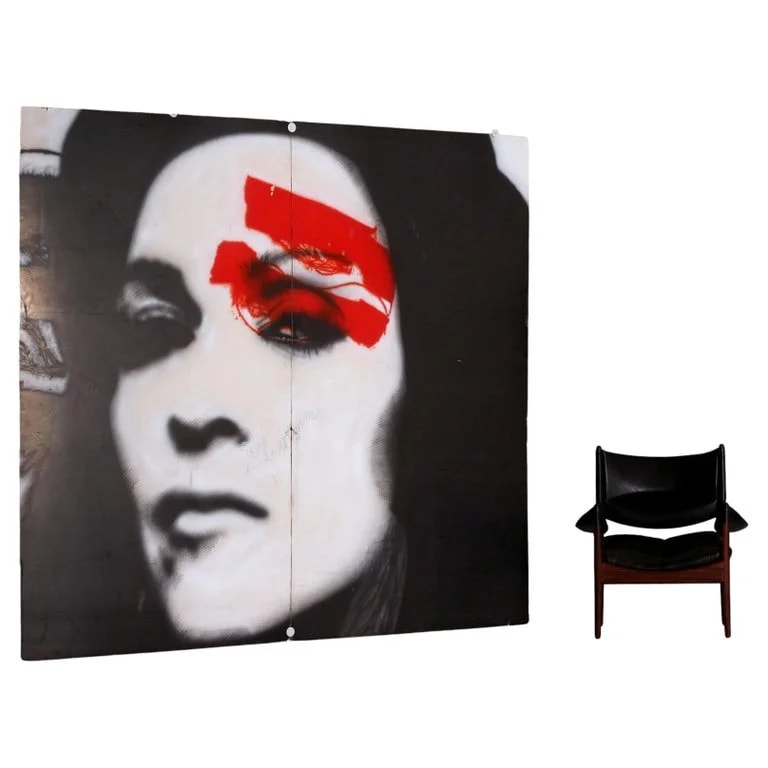 Madonna Signed! Giant Airbrush for Tower Records NY American Life Release, 2003 — Furniture — resale