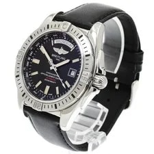 Breitling — Breitling Galactic 44 A45320 44mm SS Black Dial Automatic Day-Date #C5535 — Watch — resale