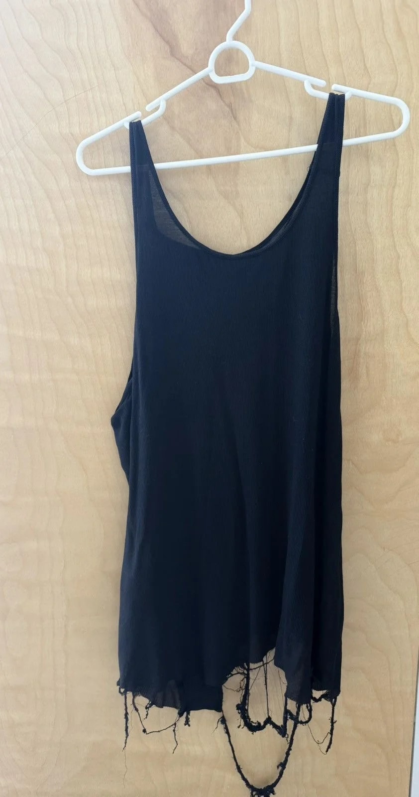 2009 Boris Bidjan Saberi Distressed Tank — streetwear — resale