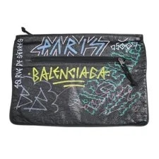 Balenciaga — Balenciaga Explorer Graffiti 535334 Zip Pocket — Handbag — resale
