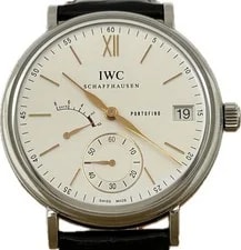 IWC Portofino 8days IW510103 Silver Dial 45mm Manual Excellent A6393 3
