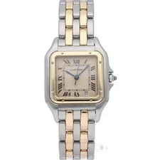 Cartier Pantheresm Combi 2 Row W25028B6 K18YG/Stainless Steel WomenWat... 2