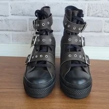 ⭐Converse Chuck 70 de Luxe Heel Buckles Sz 8.5 Boots A12209C 3