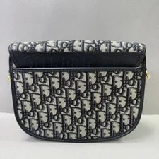 Auth Christian Dior Bobby Crossbody Saddle CD 3