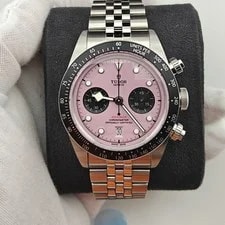 2024 Tudor Black Bay Chrono Pink 79360N 41mm Box & Card 5-Link Bracelet 2