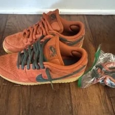 Nike SB — Nike SB Dunk Low Pro Burnt Sunrise HF3704-800 Size 8.5 Gum No Box — Sneaker — resale