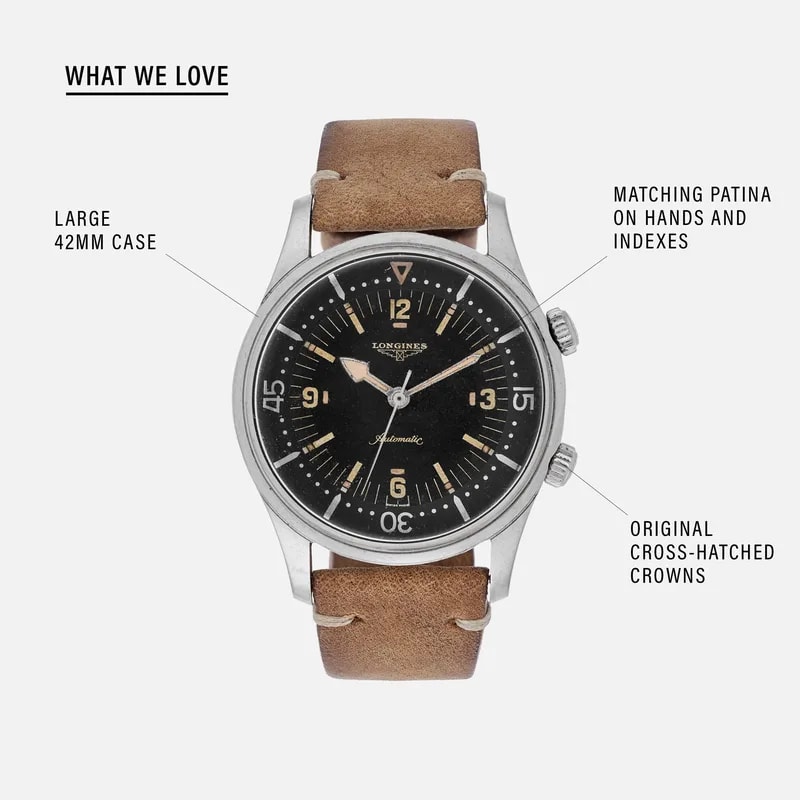 1960s Longines Diver Reference 7150-1 3