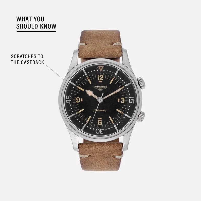 1960s Longines Diver Reference 7150-1 4