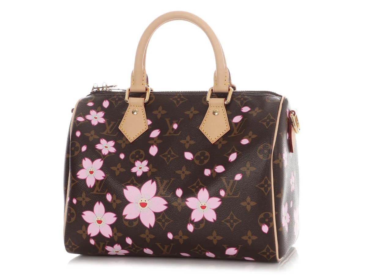Louis Vuitton X TM Blossoms Speedy 25 3