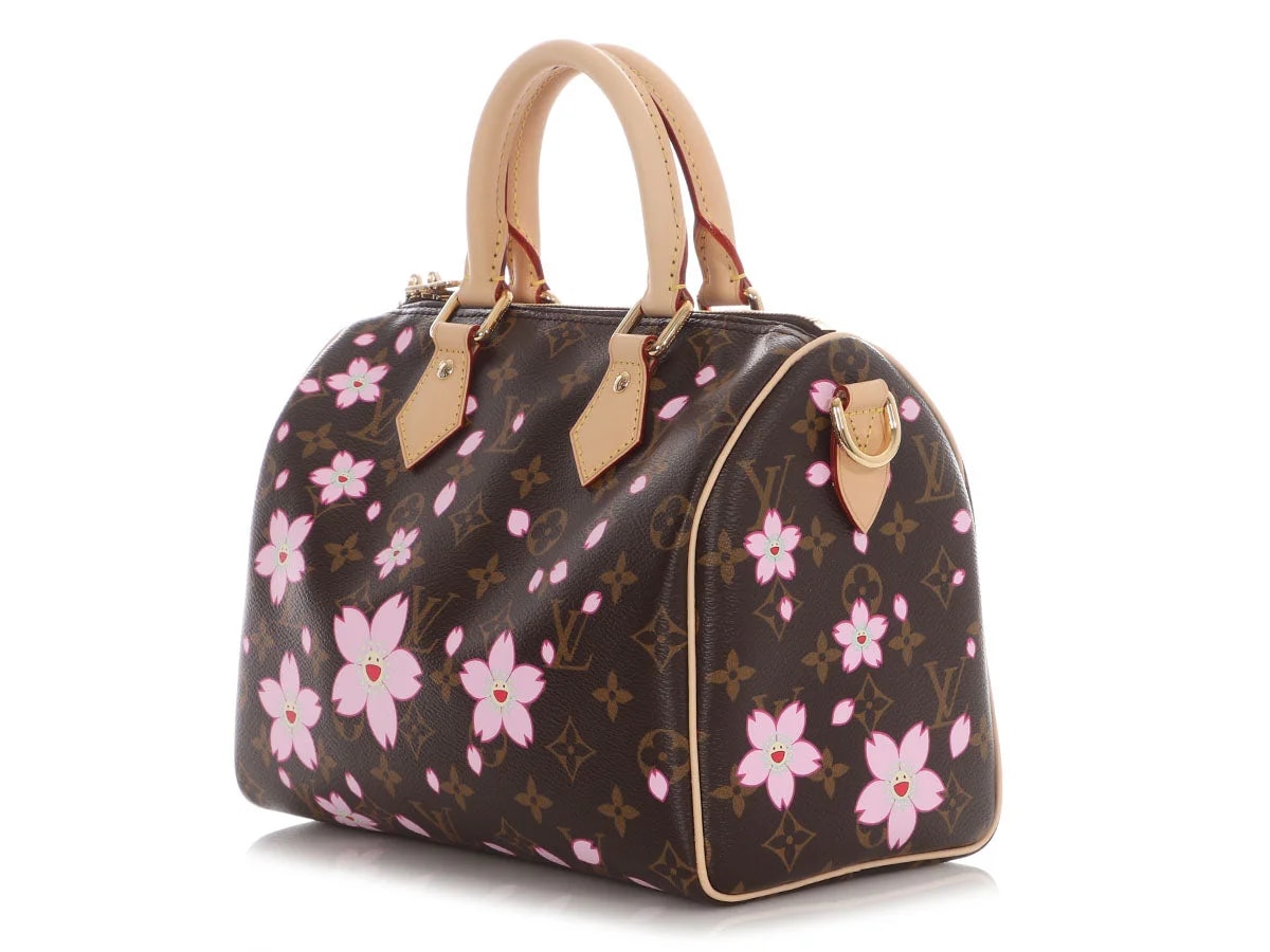 Louis Vuitton X TM Blossoms Speedy 25 4
